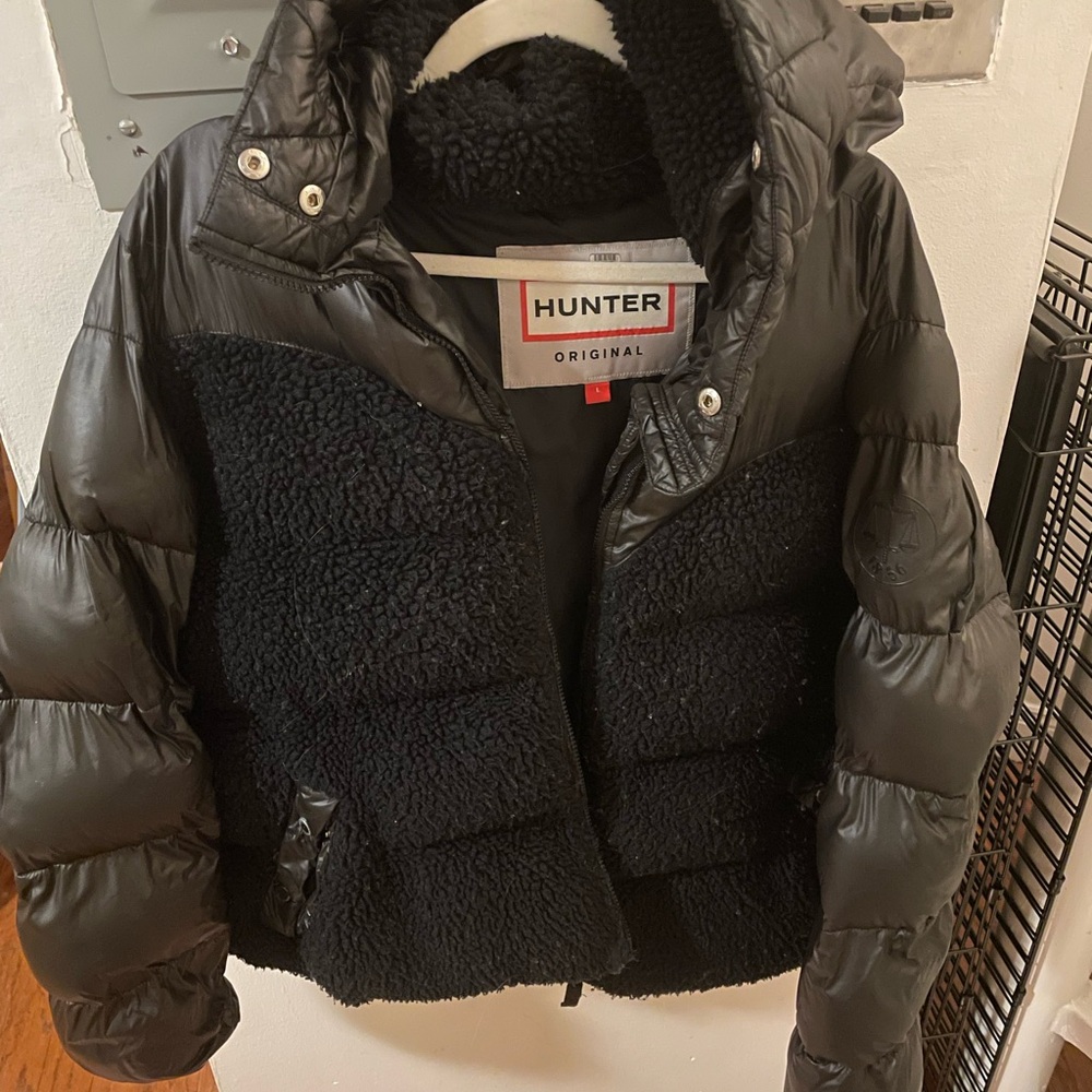 Hunter Original Black Puffer Jacket